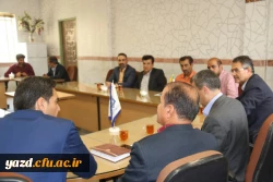 با حضور مسئولان دانشگاه فرهنگیان یزد برگزار شد:

مراسم معارفه معاون امور دانشجویی و توسعه منابع پردیس حضرت فاطمه الزهرا(س) یزد
 2