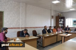 با حضور مسئولان دانشگاه فرهنگیان یزد برگزار شد:

مراسم معارفه معاون امور دانشجویی و توسعه منابع پردیس حضرت فاطمه الزهرا(س) یزد
 2