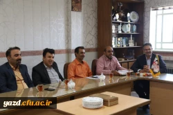 با حضور مسئولان دانشگاه فرهنگیان یزد برگزار شد:

مراسم معارفه معاون امور دانشجویی و توسعه منابع پردیس حضرت فاطمه الزهرا(س) یزد
 2