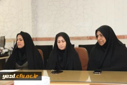 با حضور مسئولان دانشگاه فرهنگیان یزد برگزار شد:

مراسم معارفه معاون امور دانشجویی و توسعه منابع پردیس حضرت فاطمه الزهرا(س) یزد
 2