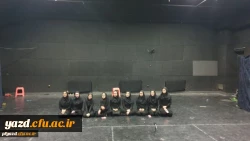 کسب رتبه دوم بخش تئاتر بیست و نهمین جشنواره فرهنگی دانشجومعلمان دانشگاه فرهنگیان توسط گروه تئاتر صحنه ای پردیس حضرت فاطمه الزهرا (س) یزد 4