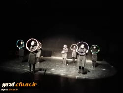 کسب رتبه دوم بخش تئاتر بیست و نهمین جشنواره فرهنگی دانشجومعلمان دانشگاه فرهنگیان توسط گروه تئاتر صحنه ای پردیس حضرت فاطمه الزهرا (س) یزد 5