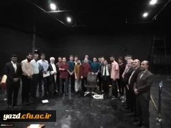 دانشجومعلمان منتخب پردیس شهیدان پاکنژاد یزد، باز هم افتخار آفریدند.
 2