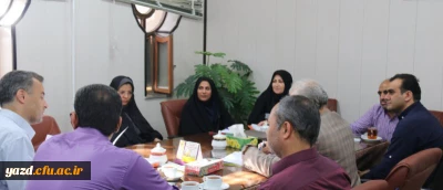 برگزاری جلسه هماهنگی جهت برنامه ریزی ترم اول سال تحصیلی 99- 98