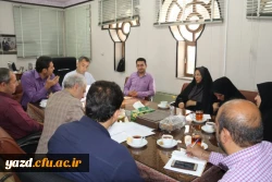 برگزاری جلسه هماهنگی جهت برنامه ریزی ترم اول سال تحصیلی 99- 98 
 5