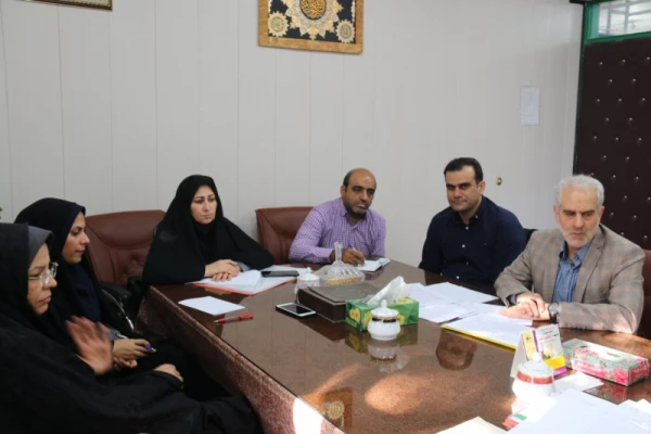 برگزاری جلسه هماهنگی جهت برنامه ریزی ترم اول سال تحصیلی 99- 98 
 8