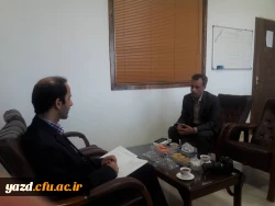 دیدار سرپرست دانشگاه فرهنگیان استان با معاون آموزشی دانشگاه یزد 3