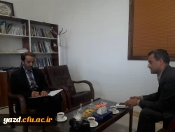 دیدار سرپرست دانشگاه فرهنگیان استان با معاون آموزشی دانشگاه یزد 4