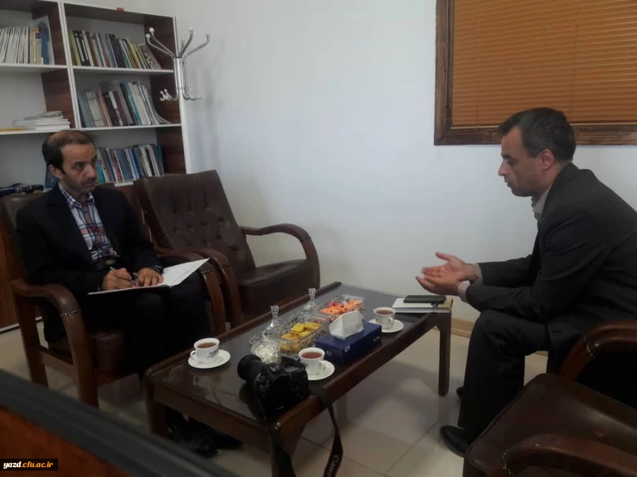 دیدار سرپرست دانشگاه فرهنگیان استان با معاون آموزشی دانشگاه یزد 5