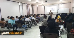 موسسه مردمی امتداد اندیشه با همکاری دانشگاه فرهنگیان یزد برگزار کرد:

دومین کارگاه آموزشی تابستانی توانمندسازی دانشجومعلمان و نومعلمان با موضوع آیین سخنوری و فن بیان 6