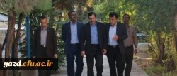 بازدید معاون طرح و برنامه و توسعه منابع دانشگاه فرهنگیان از پردیس های استانی یزد
 2