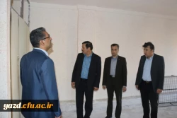 بازدید معاون طرح و برنامه و توسعه منابع دانشگاه فرهنگیان از پردیس های استانی یزد
 5