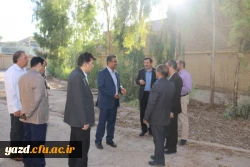 بازدید معاون طرح و برنامه و توسعه منابع دانشگاه فرهنگیان از پردیس های استانی یزد
 14