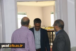 بازدید معاون طرح و برنامه و توسعه منابع دانشگاه فرهنگیان از پردیس های استانی یزد
 15