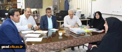 برگزاری مصاحبه عمومی و تخصصی از اساتید متقاضی تدریس در دانشگاه فرهنگیان یزد