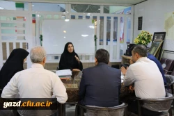 برگزاری مصاحبه عمومی و تخصصی از اساتید متقاضی تدریس در دانشگاه فرهنگیان یزد
 4