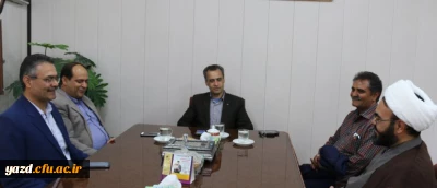 دیدار فرماندار شهرستان ابرکوه با مدیر پردیس های استان یزد