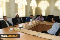 جلسه مصاحبه متقاضیان مامور اداری به دانشگاه فرهنگیان یزد برگزار شد
 7