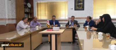 برگزاری جلسه هماهنگی جهت برنامه ریزی نیم سال اول سال تحصیلی 99- 98 در پردیس حضرت فاطمه الزهرا (س) یزد