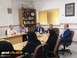 برگزاری جلسه هماهنگی جهت برنامه ریزی نیم سال اول سال تحصیلی 99- 98 در پردیس حضرت فاطمه الزهرا (س) یزد
 4