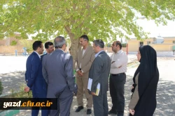 بازدید رئیس سازمان مدیریت و برنامه ریزی استان از پردیس حضرت فاطمه الزهرا (س) یزد

 7