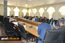 برگزاری جلسه عوامل اجرایی آزمون اصلح دانشگاه فرهنگیان استان یزد
 6