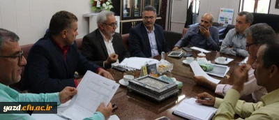 نشست سرپرستان شبانه روزی پردیس شهیدان پاک نژاد با مسئولین دانشگاه فرهنگیان استان یزد