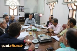 نشست سرپرستان شبانه روزی پردیس شهیدان پاک نژاد با مسئولین دانشگاه فرهنگیان استان یزد
 5