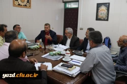 نشست سرپرستان شبانه روزی پردیس شهیدان پاک نژاد با مسئولین دانشگاه فرهنگیان استان یزد
 7