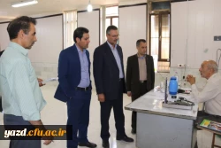 با حضور در پردیس های شهیدان پاک نژاد و حضرت فاطمه الزهرا (س) انجام شد:

بازدید مسئولین دانشگاه فرهنگیان و اداره کل آموزش و پرورش استان از روند برگزاری مصاحبه پذیرفته شدگان چند برابر ظرفیت دانشگاه فرهنگیان یزد
 7