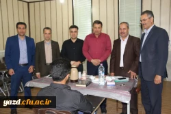 با حضور در پردیس های شهیدان پاک نژاد و حضرت فاطمه الزهرا (س) انجام شد:

بازدید مسئولین دانشگاه فرهنگیان و اداره کل آموزش و پرورش استان از روند برگزاری مصاحبه پذیرفته شدگان چند برابر ظرفیت دانشگاه فرهنگیان یزد
 8