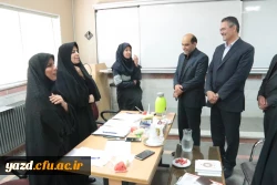 گزارش تصویری بازدید مدیر کل آموزش و پرورش استان، از روند گزینش معرفی شدگان چند برابر ظرفیت، دانشگاه فرهنگیان یزد 11