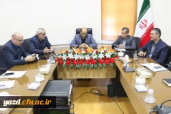 در جهت تامین کسری فضای خوابگاهی پردیس خواهران یزد انجام شد:

دیدار هیئت رئیسه دانشگاه فرهنگیان استان یزد با مدیر کل آموزش و پرورش استان
 5