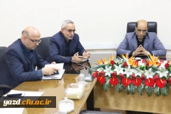 در جهت تامین کسری فضای خوابگاهی پردیس خواهران یزد انجام شد:

دیدار هیئت رئیسه دانشگاه فرهنگیان استان یزد با مدیر کل آموزش و پرورش استان
 6