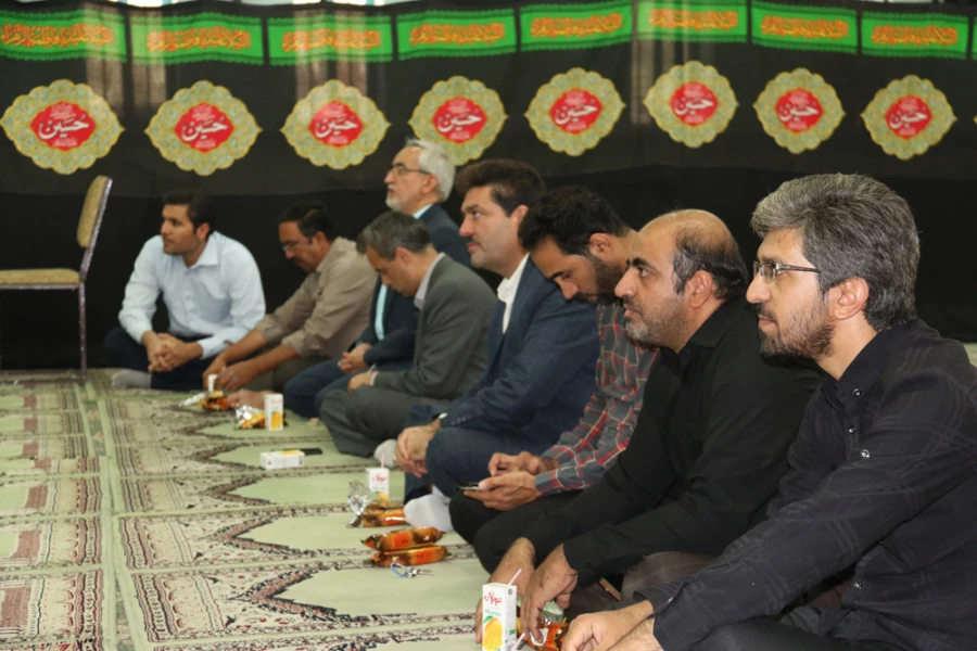 آئین افتتاح هیئت مذهبی نور الحسین(علیه السلام) استادان و کارکنان دانشگاه فرهنگیان استان یزد 6