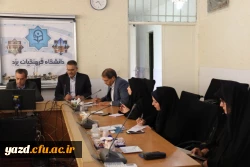 نشست هماهنگی امور کارورزی با مسئولین آموزش و پرورش استان
 3