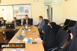 نشست هماهنگی امور کارورزی با مسئولین آموزش و پرورش استان
 7