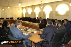 نشست هماهنگی امور کارورزی با مسئولین آموزش و پرورش استان
 8