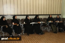 نشست گروه های آموزشی دانشگاه فرهنگیان یزد در آستانه شروع سال تحصیلی جدید
 12