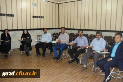 نشست گروه های آموزشی دانشگاه فرهنگیان یزد در آستانه شروع سال تحصیلی جدید
 15