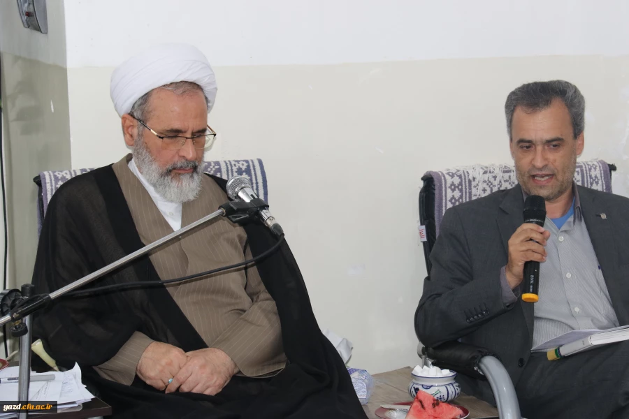 دیدار هیات رئیسه دانشگاه فرهنگیان یزد با حضرت آیت الله اعرافی
 8