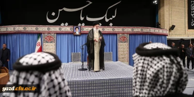 رهبر انقلاب در مراسم تقدیر از مهمان نوازی موکب داران عراقی و خادمان راهپیمایی اربعین:
راهپیمایی عظیم اربعین نشانه اراده پروردگار بر نصرت امت اسلامی است