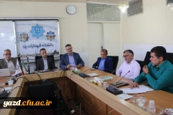 نشست مدیران دانشگاه فرهنگیان یزد با سرپرستان شبانه روزی پردیس های استان 5