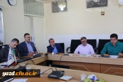 نشست مدیران دانشگاه فرهنگیان یزد با سرپرستان شبانه روزی پردیس های استان 6