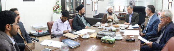 نشست مشترک مسئولین دبیرخانه بینش مطهر استان با مسئولین دانشگاه فرهنگیان استان یزد  3