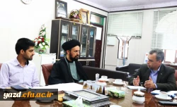نشست مشترک مسئولین دبیرخانه بینش مطهر استان با مسئولین دانشگاه فرهنگیان استان یزد  5