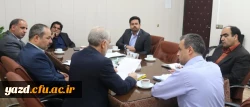 جلسه شورای گروه های آموزشی دانشگاه فرهنگیان استان یزد  2