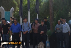 بدرقه کاروان دانشجویی پیاده روی اربعین دانشگاه فرهنگیان یزد 6