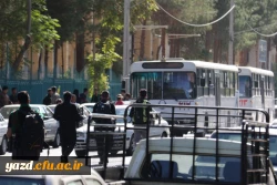 بدرقه کاروان دانشجویی پیاده روی اربعین دانشگاه فرهنگیان یزد 14