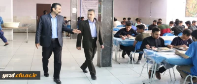 بازدید رئیس گروه تغذیه معاونت بهداشت دانشگاه علوم پزشکی از پردیس شهیدان پاک نژاد